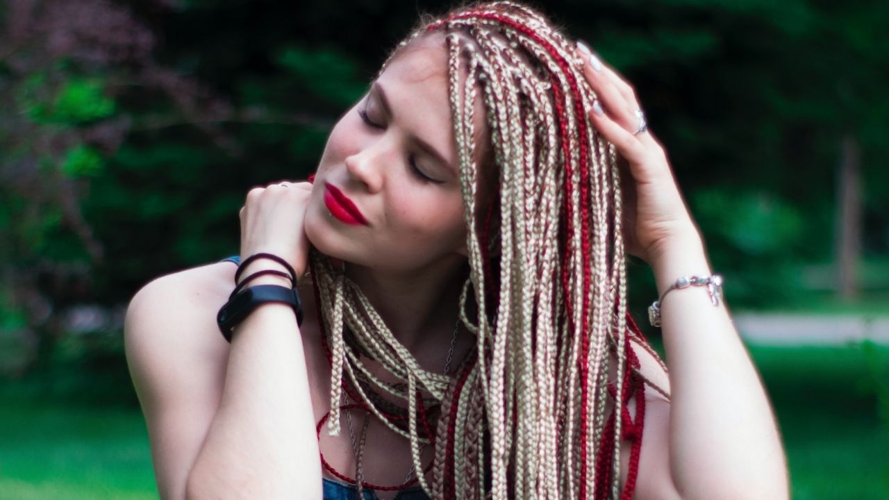 braids in white girl hair